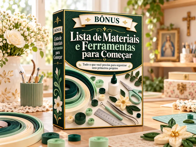 Bônus Lista de Materiais e Ferramentas para Começar