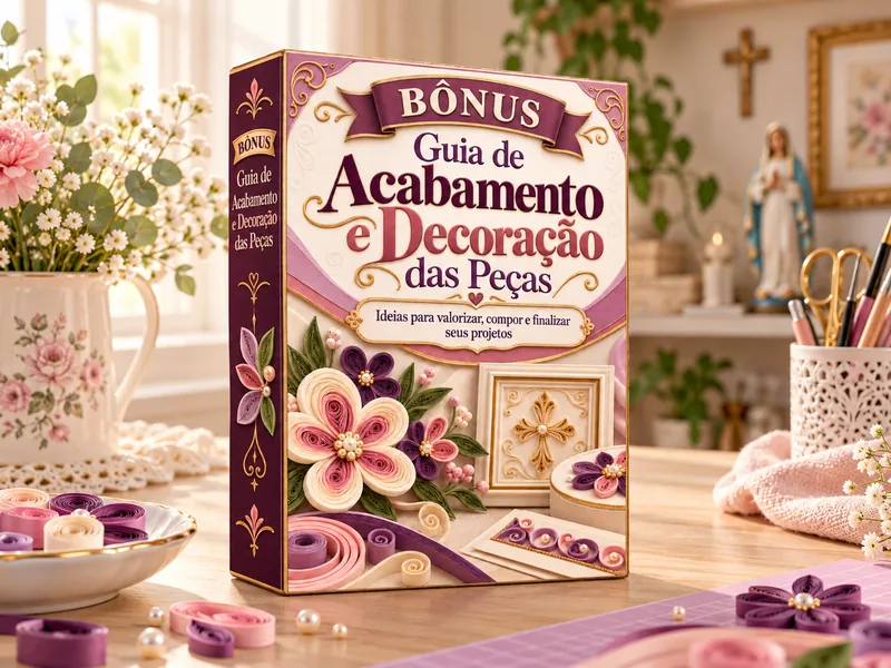 Bônus Guia de Acabamento e Decoração das Peças